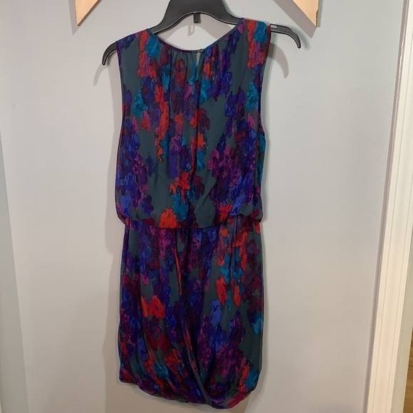 TIBI: 100% silk Genevieve Draped Dress - Picture 7 of 9